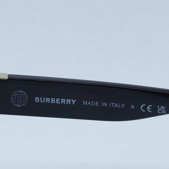 Burberry BE4405F 300187 Sunglasses Black Cat Eye Frame, Grey Lenses - Picture 5 of 12